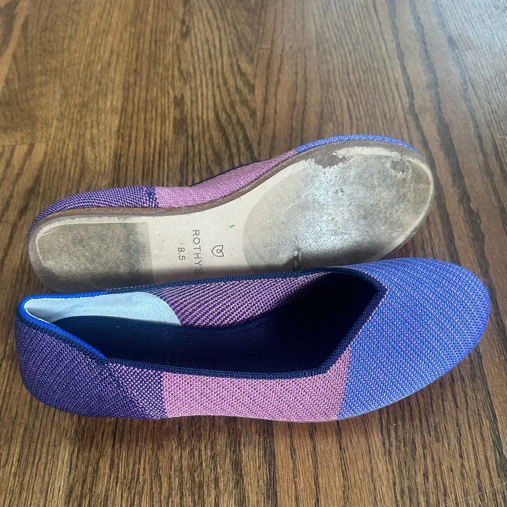 Rothy's Vibrant Lilac RETIRED 8.5 - Picture 2 of 6